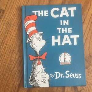 Dr. Seuss 'The Cat in the Hat' Book - Blue and Red Cover